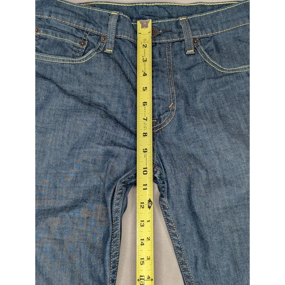 Levi's 511 Slim Jeans Men 32x30 Blue Medium Wash Straight Leg Denim